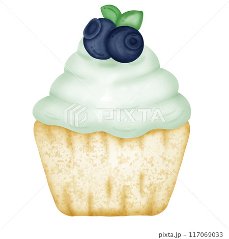 Cupcake blueberry Cupcake blueberry 117069033