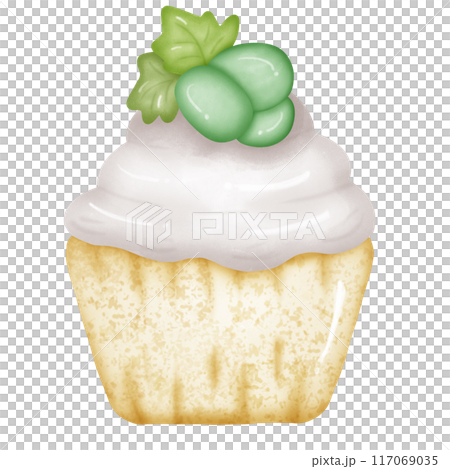 Cupcake green grapes Cupcake green grapes 117069035