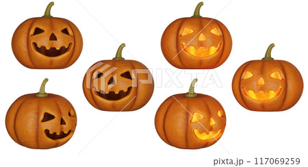 halloween pumpkin jack o lantern 3D images halloween pumpkin jack o lantern 3D images 117069259