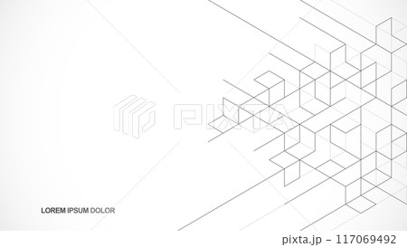 Creative idea of modern design with abstract geometric background. Minimalistic vector texture with polygonal pattern. Creative idea of modern design with abstract geometric background. Minimalistic vector texture with polygonal pattern. 117069492