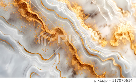 gold and white marble luxury texture background gold and white marble luxury texture background 117070614