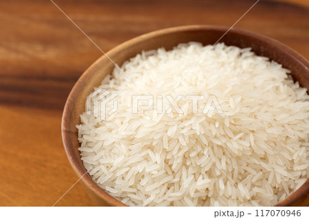 タイ米（インディカ米、ジャスミン米） 117070946