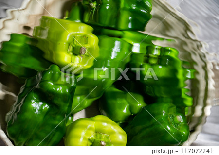 Green peppers. Green peppers. 117072241