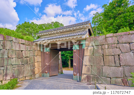 二条城 日本庭園 石垣 門 二条城 日本庭園 石垣 門 117072747