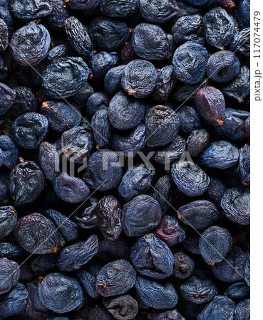 ドライフルーツのカシスの背景画像 117074479