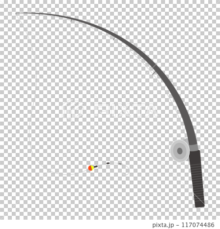 簡單的釣竿圖 117074486