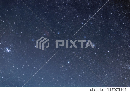 ペルセウス座とすばる（山中湖・石割山から） 117075141