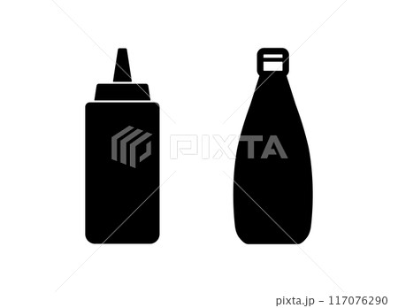 ソース　ボトル　アイコン 117076290