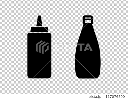 ソース　ボトル　アイコン 117076290
