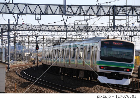 JR常磐線の電車 117076303