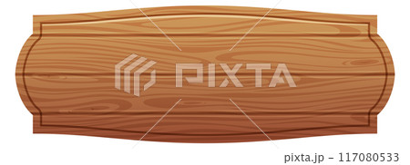 Wooden textured label banner. Rural sign board Wooden textured label banner. Rural sign board 117080533