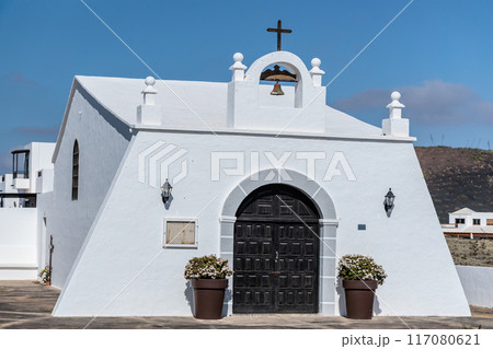 Hermitage of Saint Mary Magdalene on the island of Lanzarote, Canary Islands 117080621