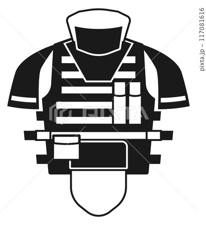 Individual integrated fighting system. Military pocket vest 117081616