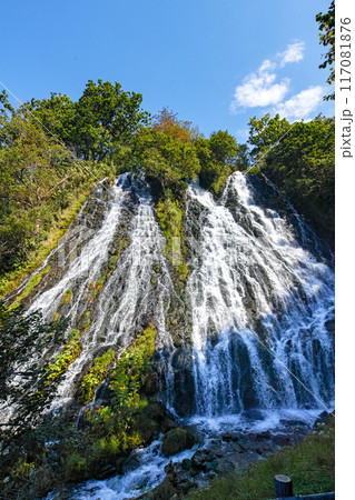 北海道/ 北海道を代表する名瀑 夏の知床「オシンコシンの滝」 117081876