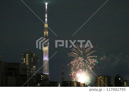 隅田川の花火2024【東京都墨田区～台東区】 117082795