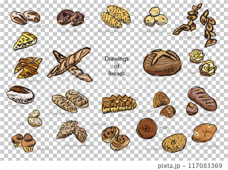 麵包畫 117083369