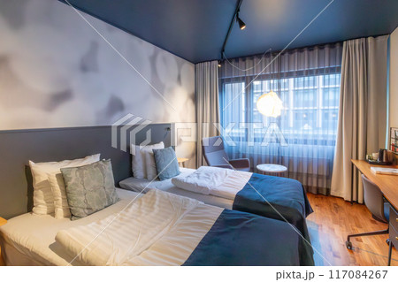 北欧フィンランド ヘルシンキの綺麗なホテル、オリジナル ソコス ホテル プレジデンティの客室 117084267