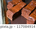 自作のチョコレートケーキ 自作のチョコレートケーキ 117084914