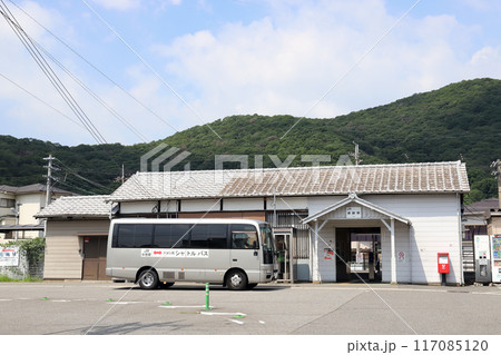 JR余部駅 姫新線（兵庫県 姫路市） 117085120