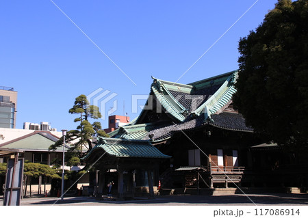 東京都葛飾区柴又の帝釈天の風景 117086914