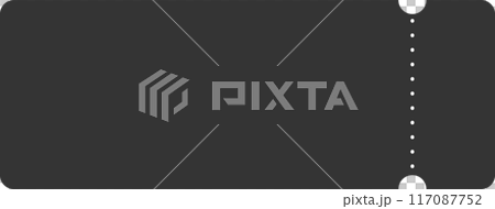 黑票的向量圖 117087752