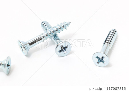ネジ, ネジ山, 部品, 工具, 道具, シルバー, DIY, 日曜大工, 大工, ナット, ボルト ネジ, ネジ山, 部品, 工具, 道具, シルバー, DIY, 日曜大工, 大工, ナット, ボルト 117087816