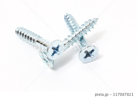 ネジ, ネジ山, 部品, 工具, 道具, シルバー, DIY, 日曜大工, 大工, ナット, ボルト ネジ, ネジ山, 部品, 工具, 道具, シルバー, DIY, 日曜大工, 大工, ナット, ボルト 117087821