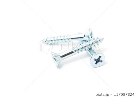 ネジ, ネジ山, 部品, 工具, 道具, シルバー, DIY, 日曜大工, 大工, ナット, ボルト ネジ, ネジ山, 部品, 工具, 道具, シルバー, DIY, 日曜大工, 大工, ナット, ボルト 117087824