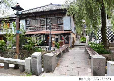 寺小路橋と平滑川とペリーロード 寺小路橋と平滑川とペリーロード 117088724