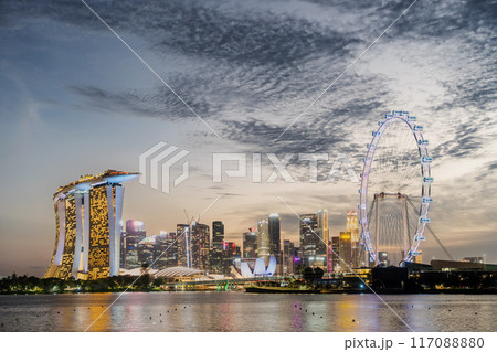 SINGAPORE, SINGAPORE - August 27, 2023 SINGAPORE, SINGAPORE - August 27, 2023 117088880