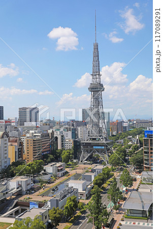 名古屋　栄の街並み 117089291