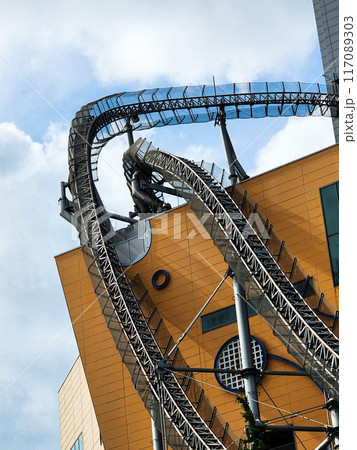 見上げたジェットコースター 見上げたジェットコースター 117089303