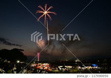 小田原酒匂川花火大会 117090050