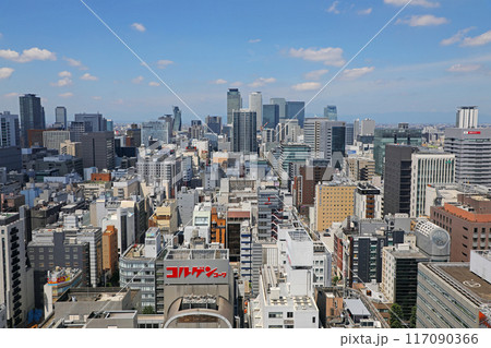 名古屋都心部の街並み 117090366