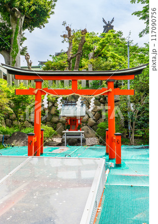 大阪市天王寺区生玉町 生國魂神社(いくたまさん) 末社 精鎮社 大阪市天王寺区生玉町 生國魂神社(いくたまさん) 末社 精鎮社 117090756