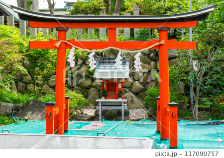 大阪市天王寺区生玉町 生國魂神社(いくたまさん) 末社 精鎮社 大阪市天王寺区生玉町 生國魂神社(いくたまさん) 末社 精鎮社 117090757