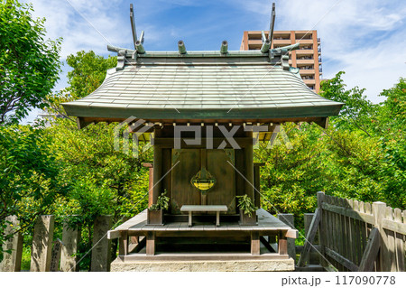大阪市天王寺区生玉町　生國魂神社（いくたまさん）　末社　天満宮 117090778