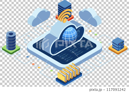 Isometric Cloud Computing with Global Network and Data Center Isometric Cloud Computing with Global Network and Data Center 117091242