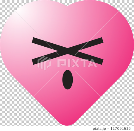 Hearth emotion icons for love or valentine concept Hearth emotion icons for love or valentine concept 117091636