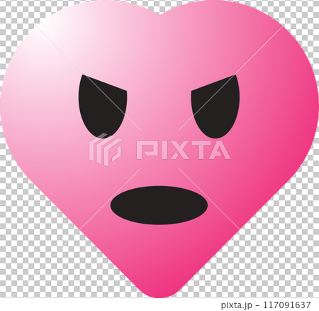Hearth emotion icons for love or valentine concept Hearth emotion icons for love or valentine concept 117091637