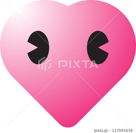 Hearth emotion icons for love or valentine concept Hearth emotion icons for love or valentine concept 117091638