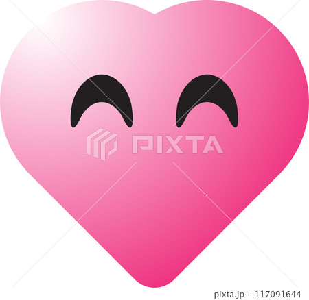 Hearth emotion icons for love or valentine concept Hearth emotion icons for love or valentine concept 117091644