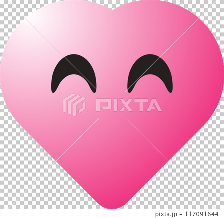 Hearth emotion icons for love or valentine concept Hearth emotion icons for love or valentine concept 117091644