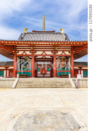 大阪市天王寺区四天王寺　四天王寺　中門（仁王門） 117093280