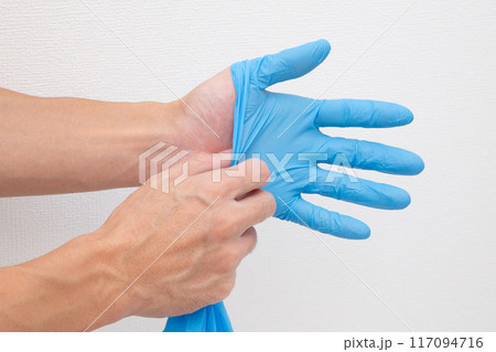 ニトリル手袋 117094716