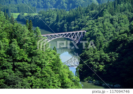 只見川第1橋梁 117094746