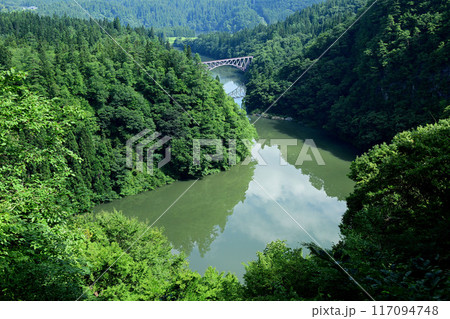 只見川第1橋梁 只見川第1橋梁 117094748