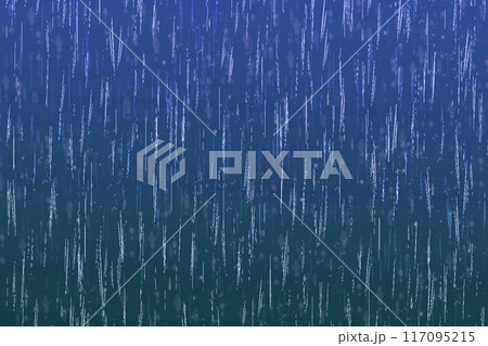雨をイメージしたシンプルなグラデーション背景壁紙イラストテクスチャ【青、緑】 117095215