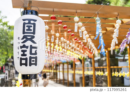 夏の竹駒神社　参道　夏詣　宮城県岩沼市 117095261