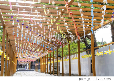 夏の竹駒神社　参道　夏詣　宮城県岩沼市 117095269